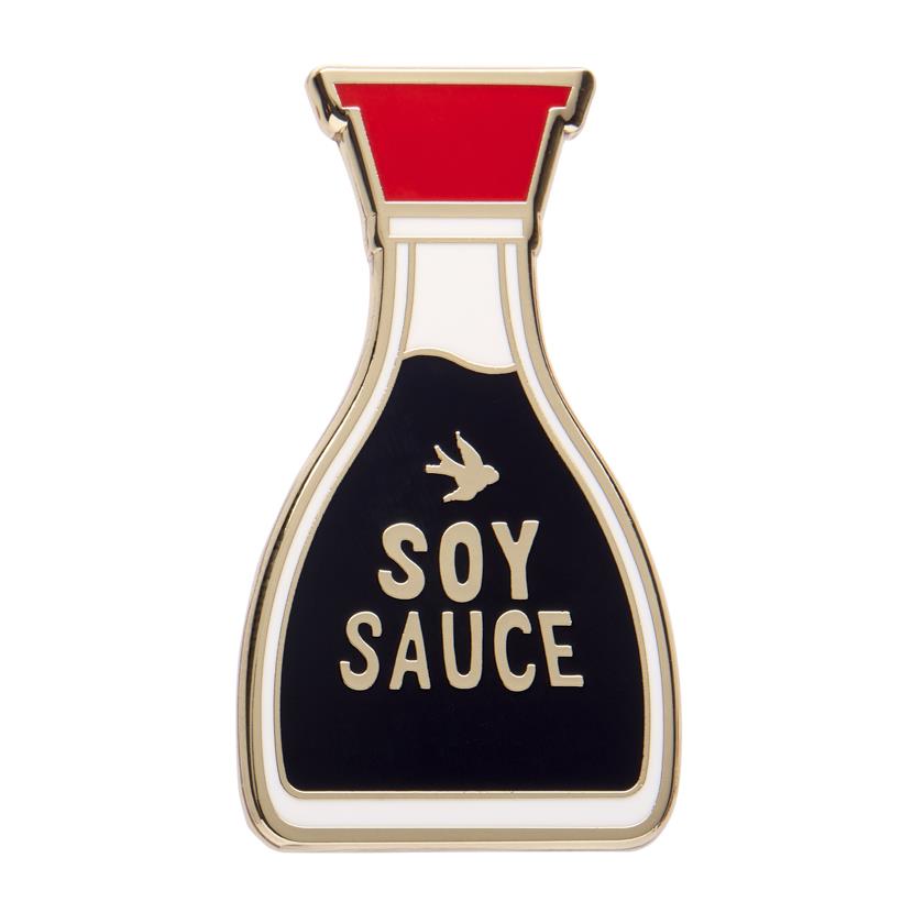 The Joy Of Soy Enamel Pin