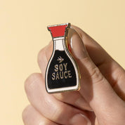 The Joy Of Soy Enamel Pin