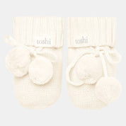 Organic Booties Marley Cream