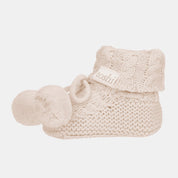 Organic Booties Yummy Oatmeal
