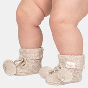 Organic Booties Yummy Oatmeal