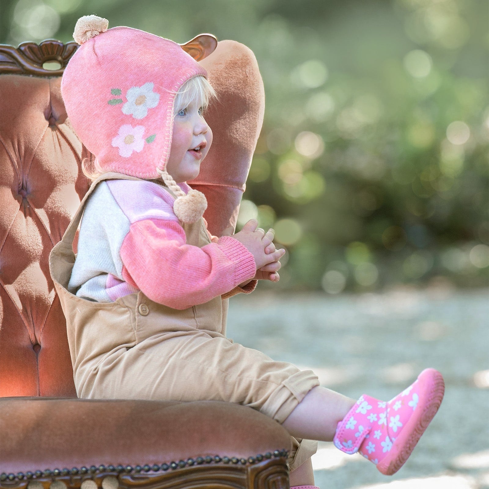 Organic Earmuff Mystical Rosie Posie