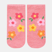 Organic Socks Ankle Jacquard Rosie Posie