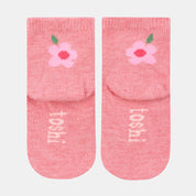 Organic Socks Ankle Jacquard Rosie Posie