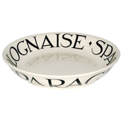 Black Toast Bolognese Medium Pasta Bowl