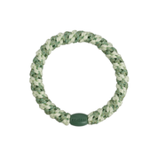 KKNEKKI Original Hair Tie Stripe Mint Pistachio Glitter