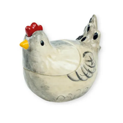 Chicken Shaped Egg Storage Hen House Lane