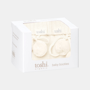 Organic Booties Marley Cream