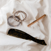 KKNEKKI Original Hair Tie Mole-Beige Glitter