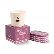 Bistro Candle Christmas Pudding 8oz