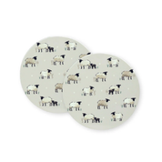 Set Of 2 Trivets Highland Sheep