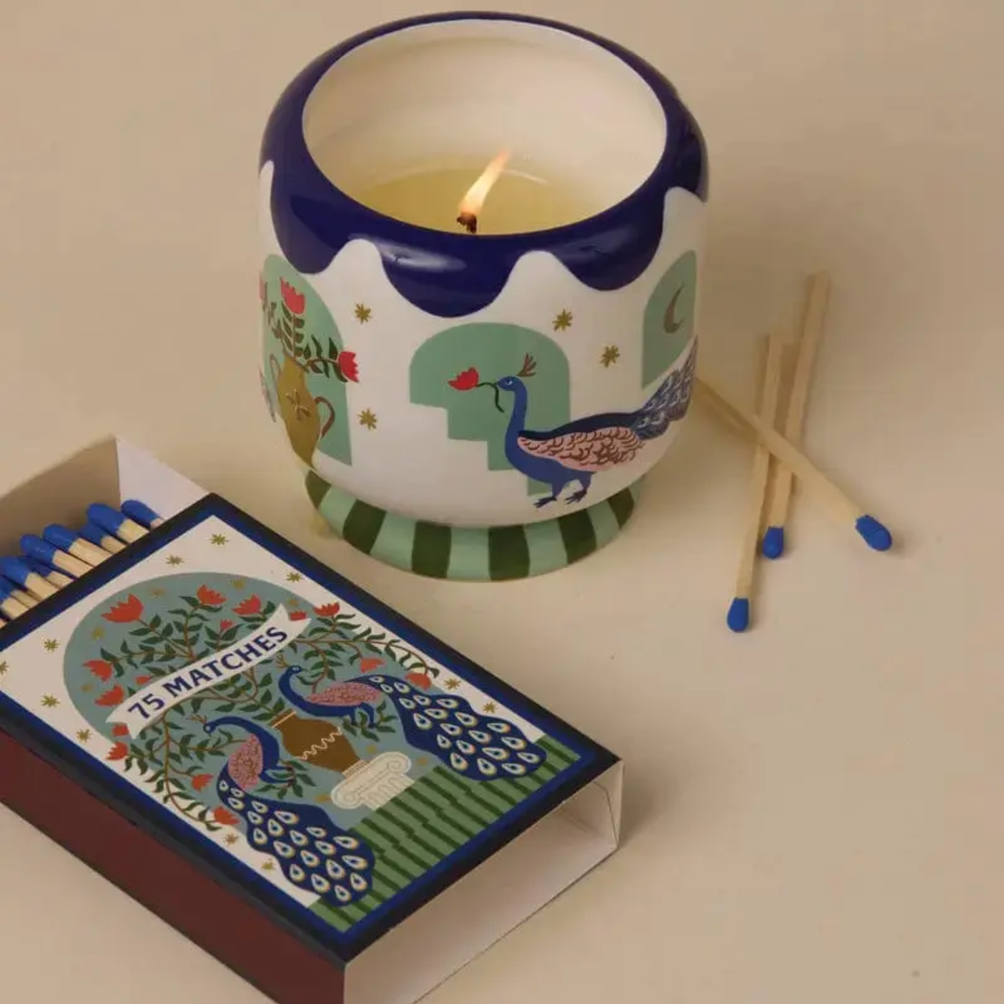 A Dopo 8oz Candle Misted Lime