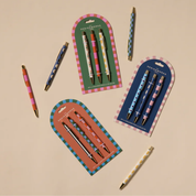 A Dopo Set Of 3 Pens Eye, Moon & Stripe