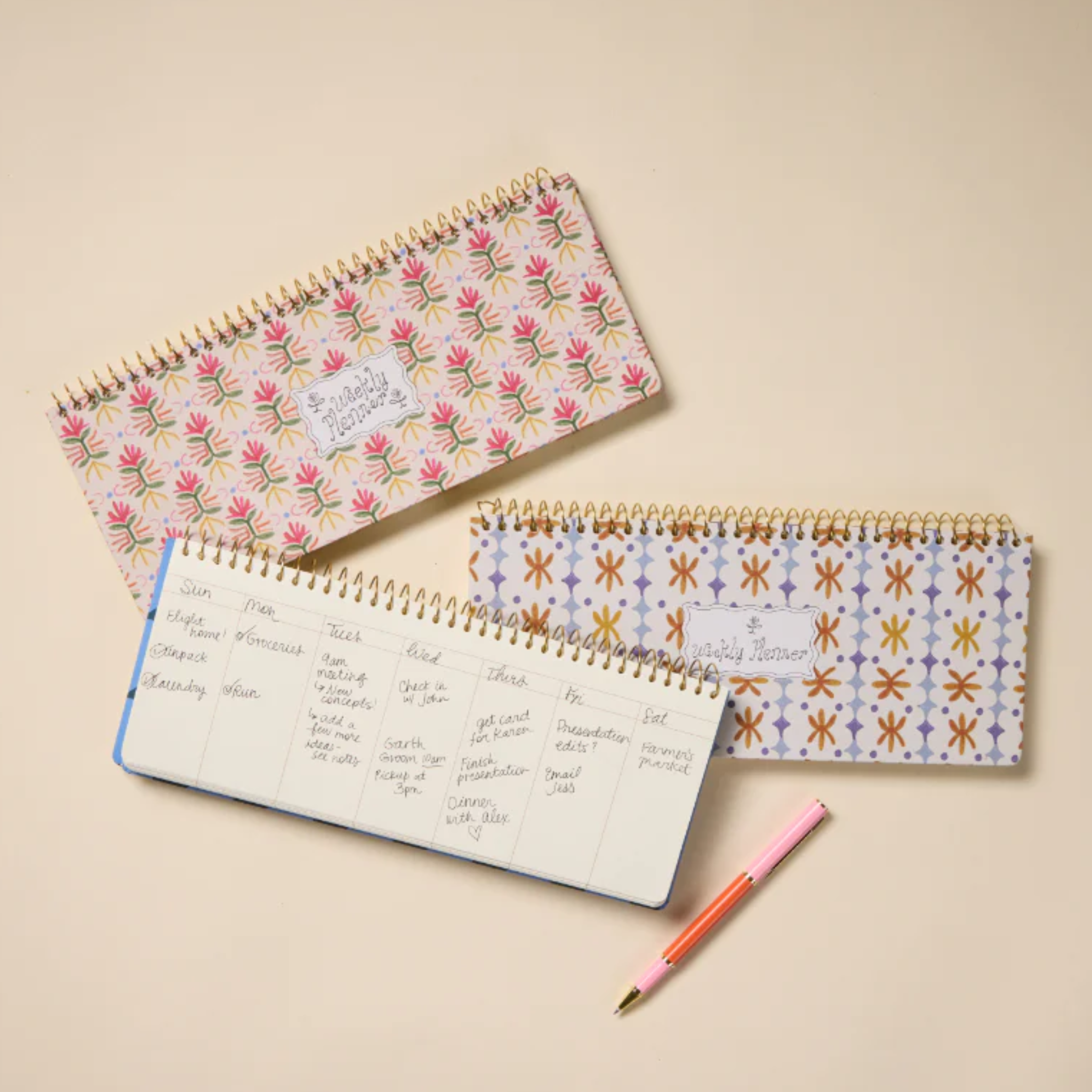 Tulip Weekly Planner Pads Marigold