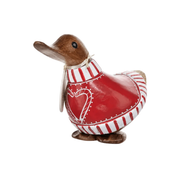 Candy Cane Christmas Ducky Red Heart Jumper