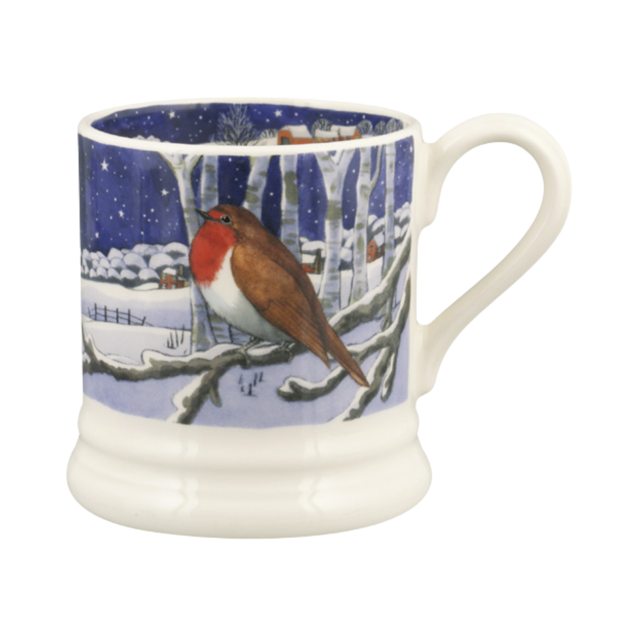 Midnight Robin 1/2 Pint Mug