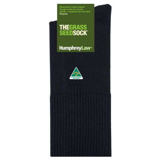 The Grass Seed Sock Navy