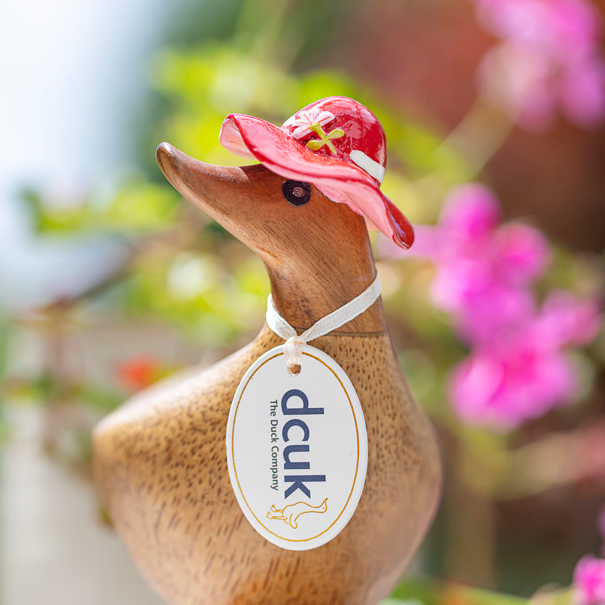 Floral Hat & Boots Ducky Red