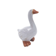 Goose Pot Sitter White