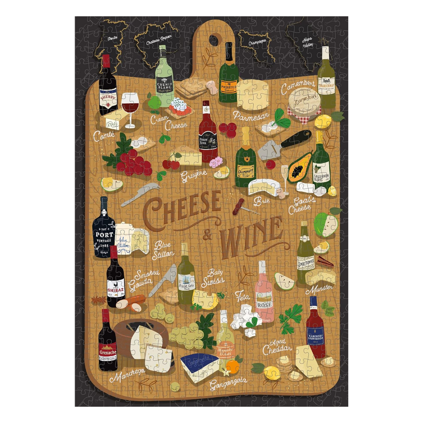 Cheese & Wine 500PC Puzzle