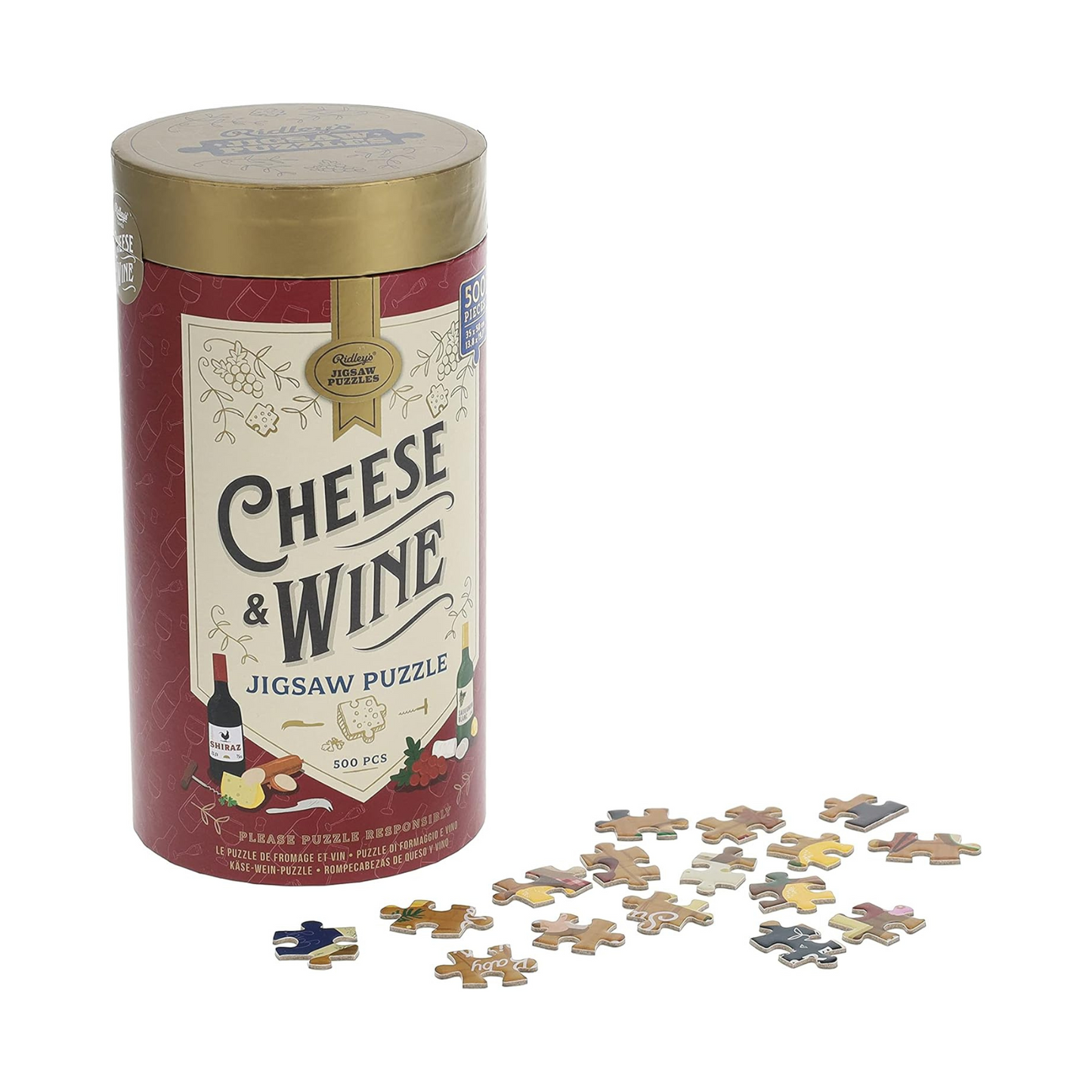 Cheese & Wine 500PC Puzzle