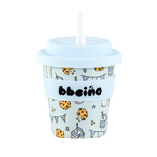 Reusable Babycino Bamboo Cup Tough Cookie in Blue 120ml