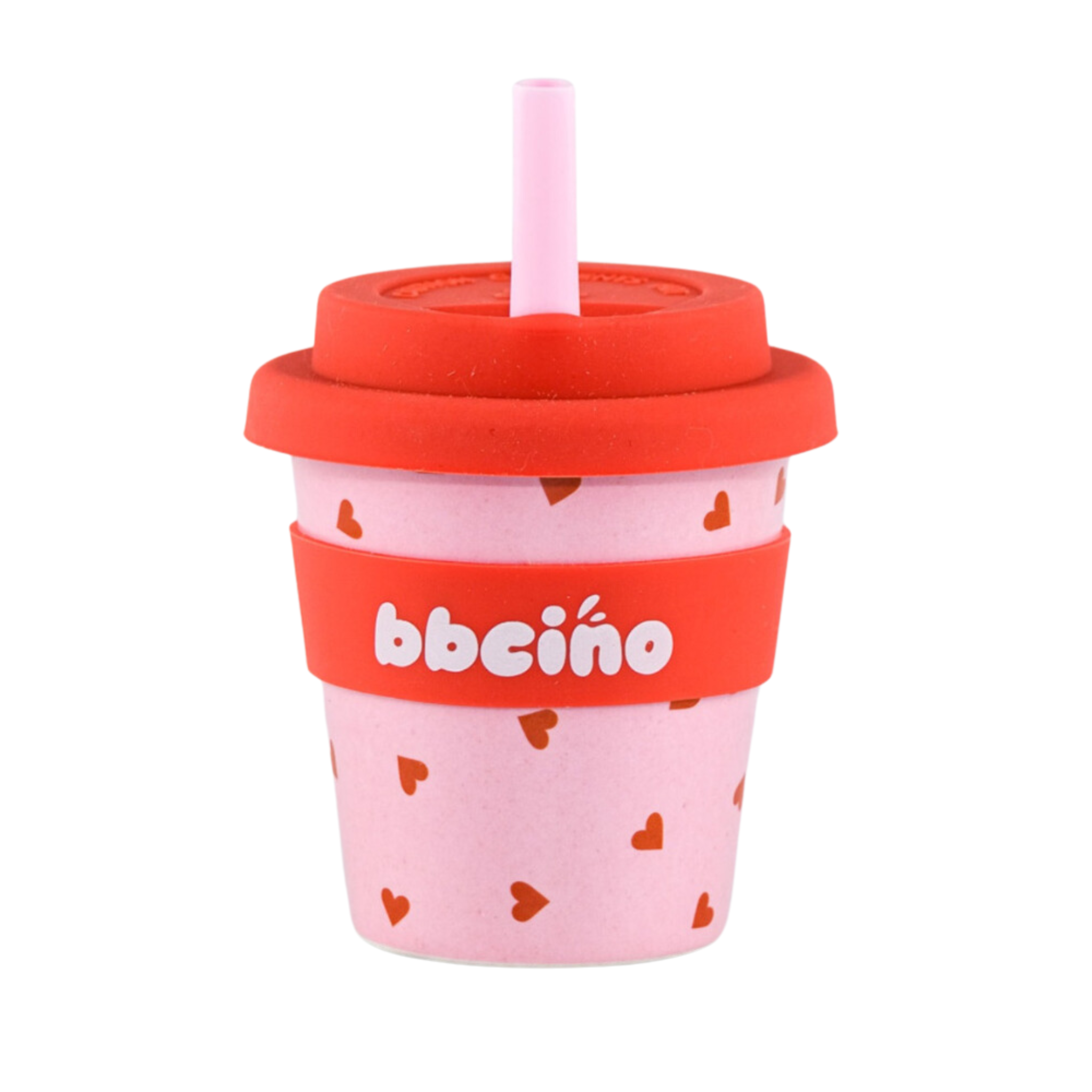 Reusable Babycino Bamboo Cup Sweetheart 120ml
