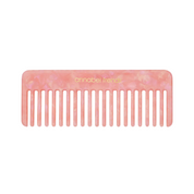 Tamed Rectangle Hair Comb Pink