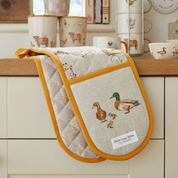 Organic Cotton Blend Double Oven Glove Buttercup Farm