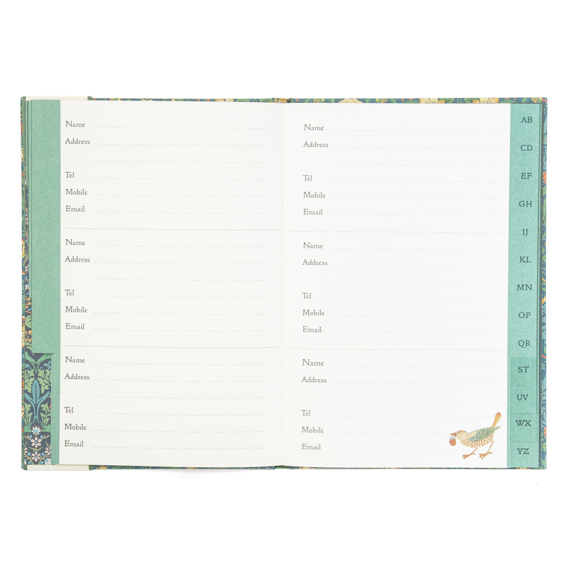 A5 Hardcover Birthday & Address Book