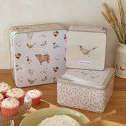 Set Of 3 Square Cake Tins Buttercup Farm
