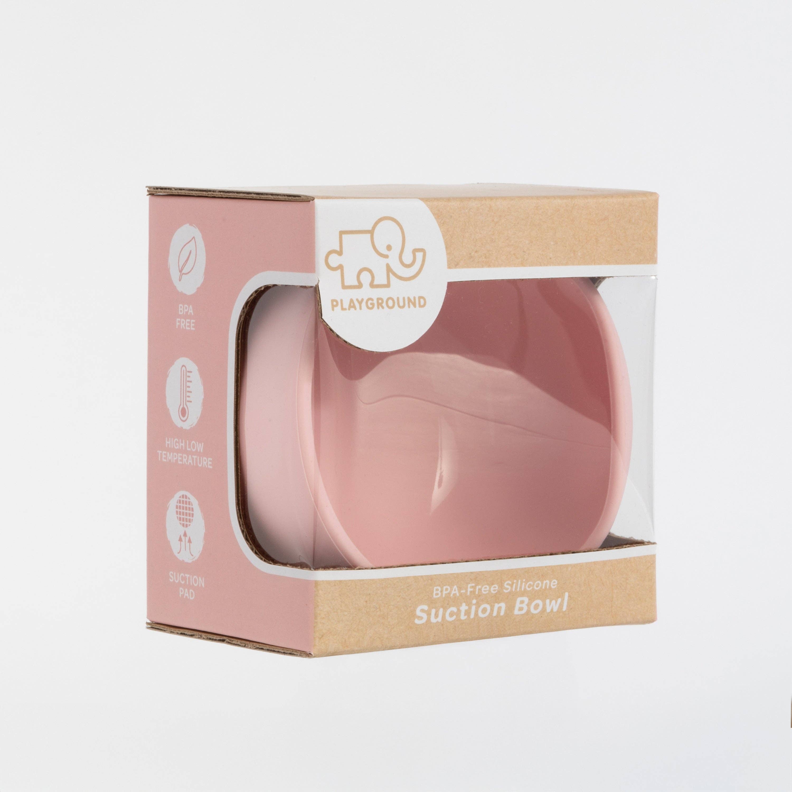 Silicone Bowl Light Pink