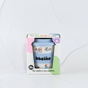 Reusable BambinoCino Bamboo Cup Dash Blue (240ml)