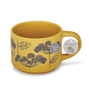 Stacking Mug Retro Meadow Mustard