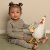 Little Farm Soft Activity Chicken Plush Toy