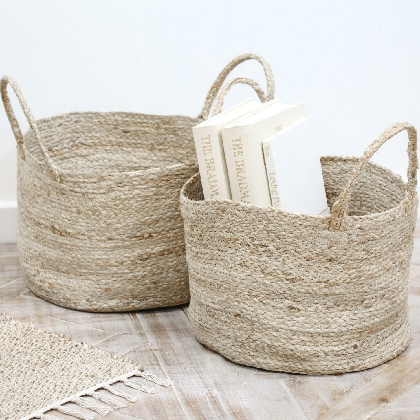 Soft Handled Basket Set