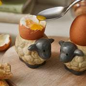 Set Of 2 Egg Cups Highland Sheep