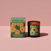 Lemongrass & Sage Scented Candle
