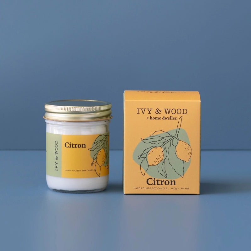 Homebody Citron Scented Candle