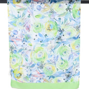 Green Botanical Bloom Scarf