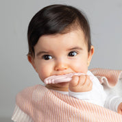 2 Pack Silicone Teethers Stars & Cloud Pink