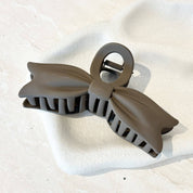 Vastile Bow Hair Claw Clip Brown