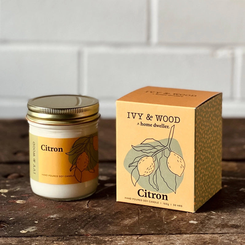 Homebody Citron Scented Candle