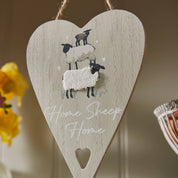 Heart Plaque Home Sheep Home Highland Sheep