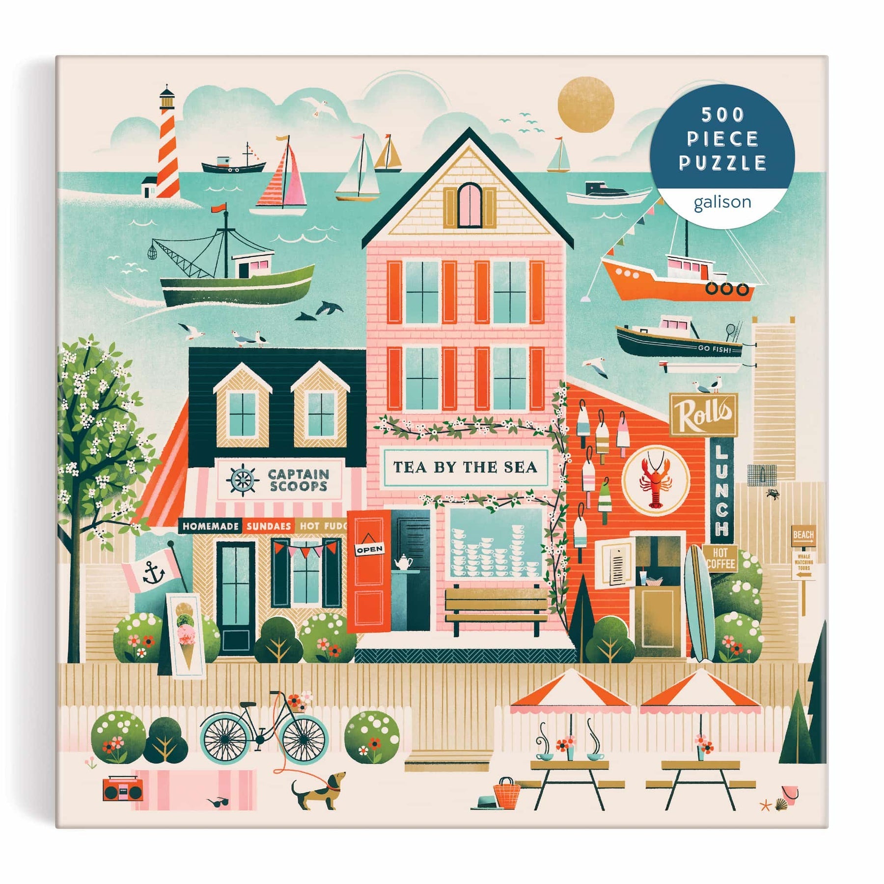 Beside The Sea 500PC Puzzle