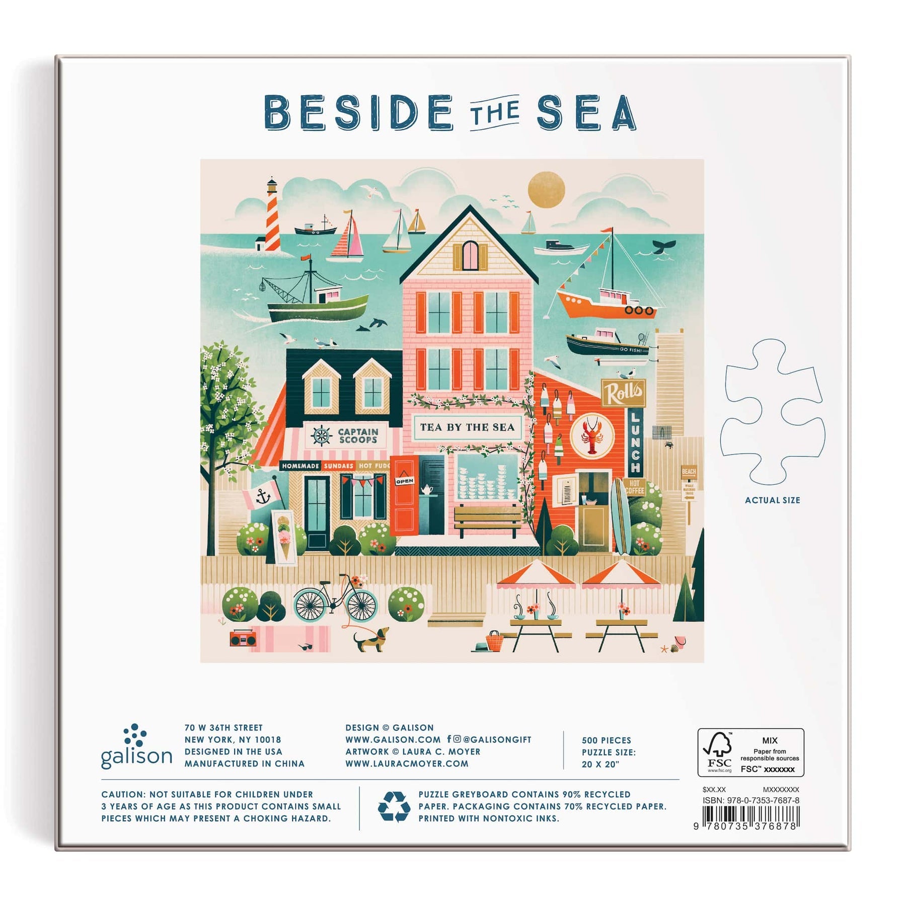 Beside The Sea 500PC Puzzle