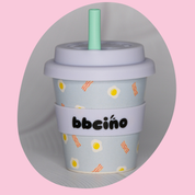 Reusable Babycino Bamboo Cup Breakfast Buffet 120ml