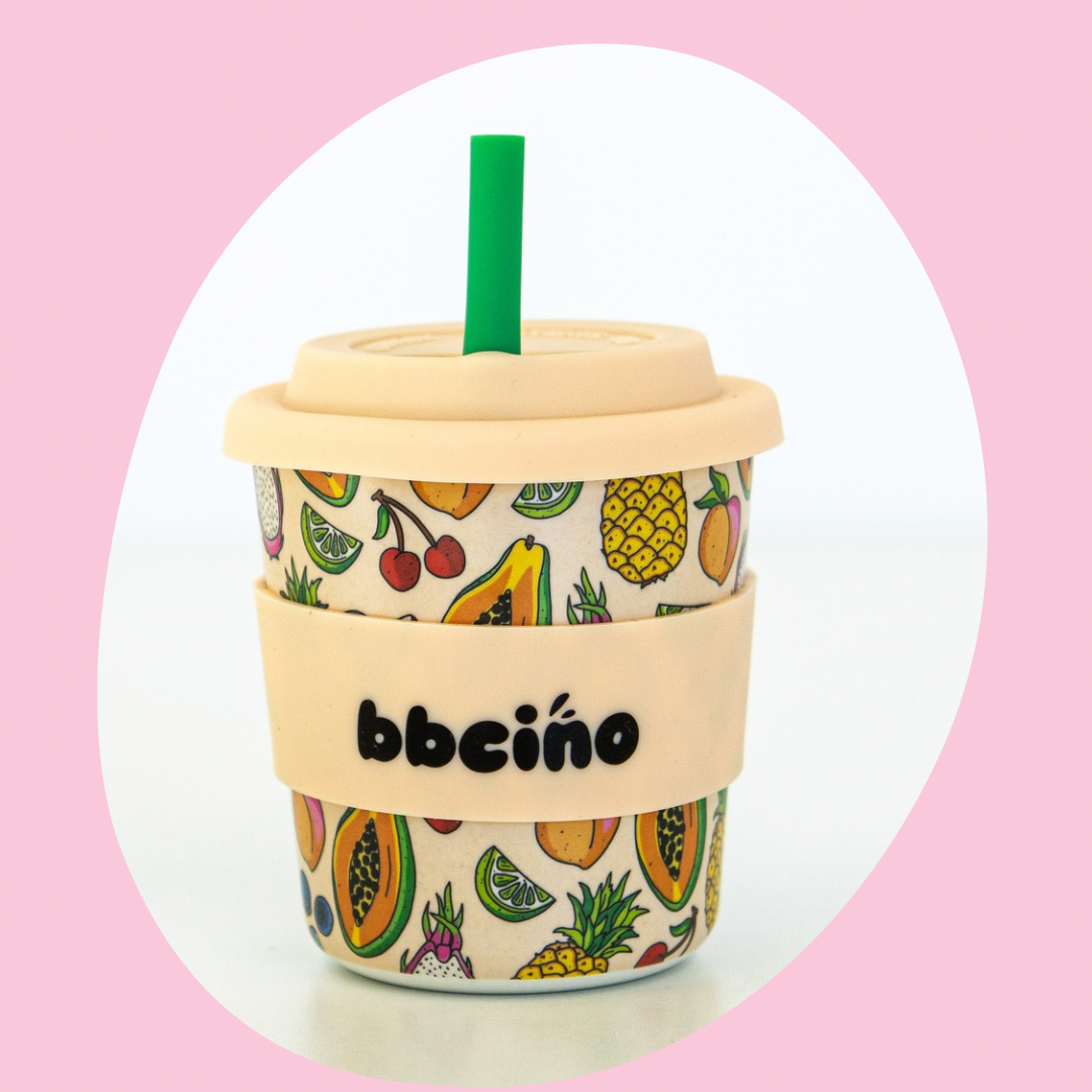 Reusable BambinoCino Bamboo Cup Troppo 240ml