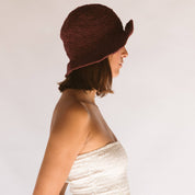 Peggie Bucket Hat Merlot