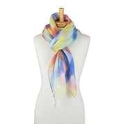 Rainbow Pastel Plaid Scarf